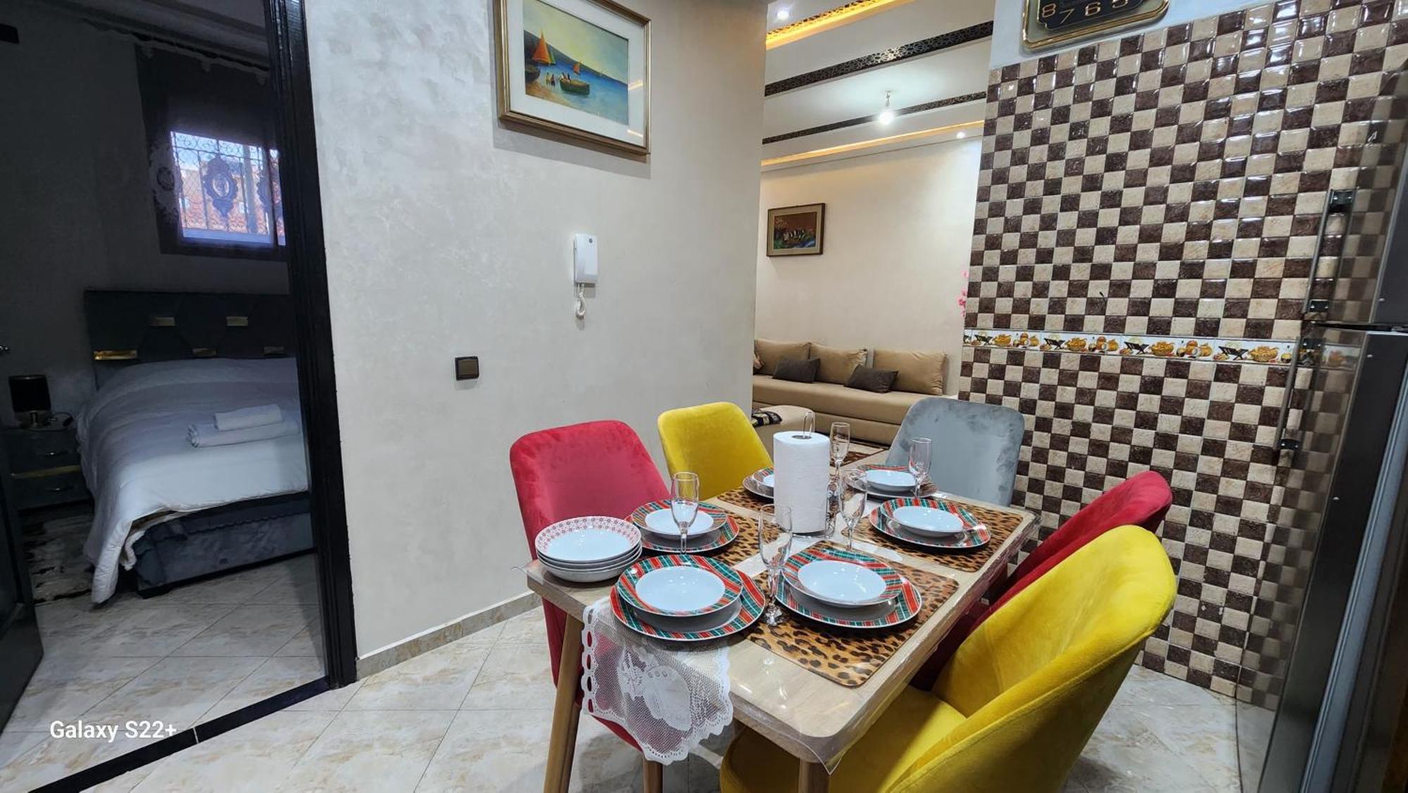 Appartement 7 Min De L'Aeroport De Marrakech Marrakesh Extérieur photo